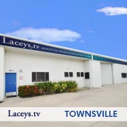 External Photo of Laceys.tv Townsville Store & Distribution Warehouse
